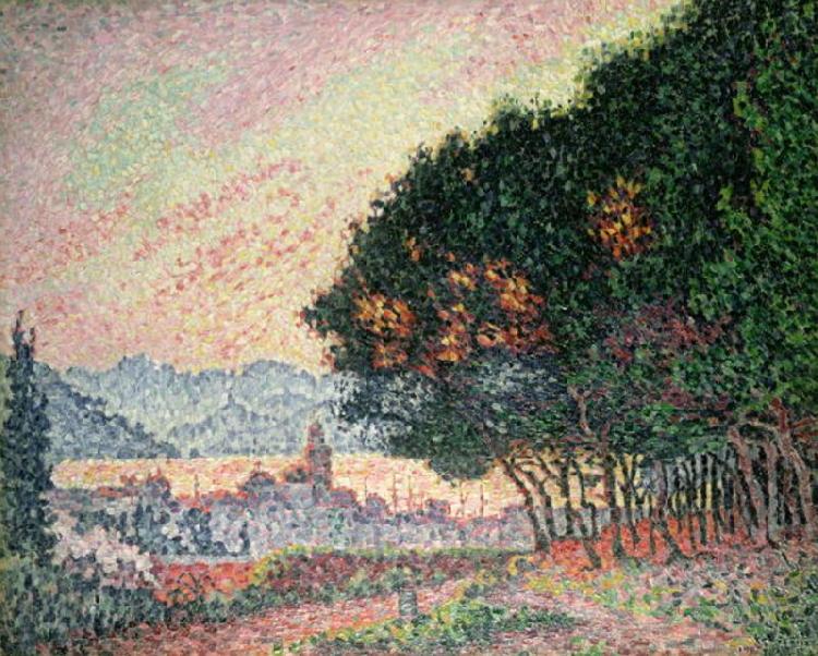 Paul Signac Forest near St. Tropez china oil painting image